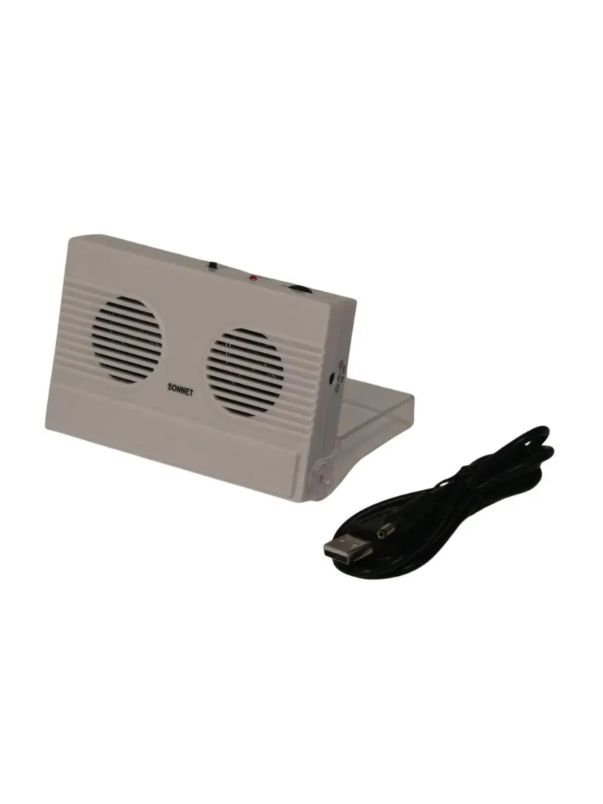 Sonnet Industries S-820 Portable Audio Gadget - Pocket/Purse Travel Speakers for MP3 Player, iPod with Plug & Cord, Device