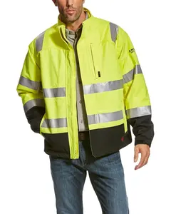 Ariat Men's Fr Hi-Vis Waterproof Jacket Tall - 10024022-Tall