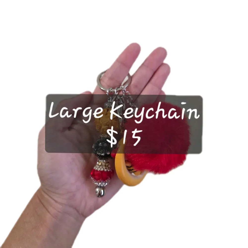 Large Character Keychain Large Character Keychain