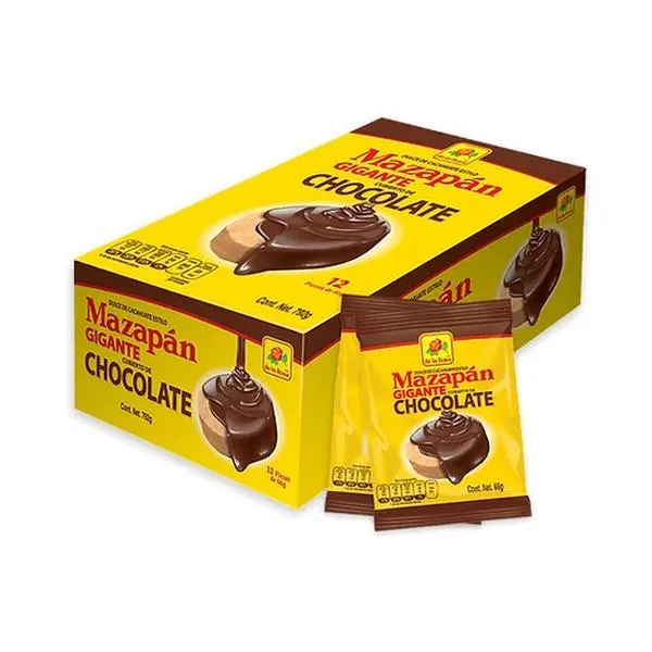 De la rosa Mazapan Chocolate 16ct