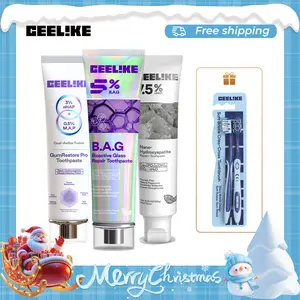 Ceelike Toothpaste & Toothbrush Combo Set, High-Efficiency Cleaning, Essential Oral Care Kit for Family