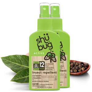 Shubug Active, Pump, 4 oz., Insect Repellent (Pack of 2)