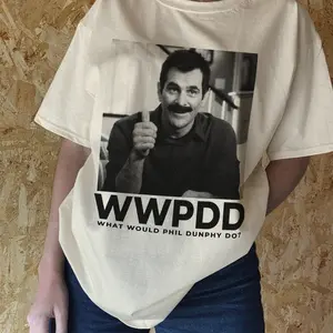 Phil Dunphy tshirt, WWPDD T-shirt, TV show funny 90's retro vintage XFQ