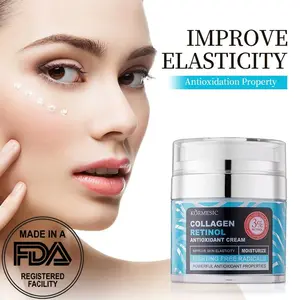 Reduces the appearance of fine lines and wrinkles for men and women | Advanced Retinol and Collagen Moisturizer - Hydrates, Firms, and Renews Skin -