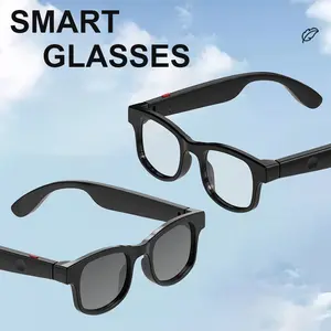 Smart Music Camera Glasses with Wireless Earbuds, HD 1080P Video, Rechargeable Battery, USB Charging, Lightweight Design for Outdoor Activities, Smart Audio Glasses, Cool Gadgets