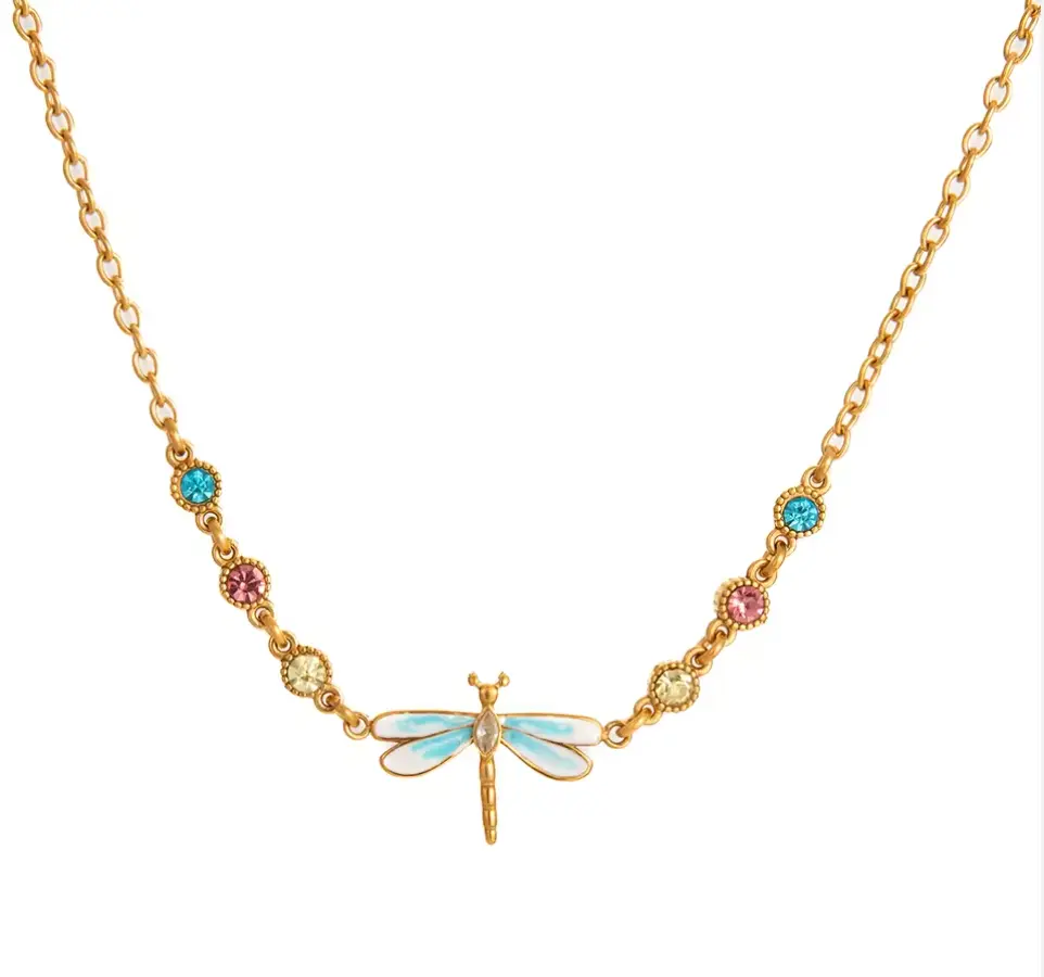 Coastal Dragonfly Necklace