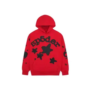 Sp5der Beluga Hoodie Red (unisex) by StockX