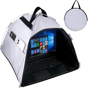 Universal Laptop Sun Shade and  Foldable Shield Working Outdoor Travel Sun Shield for 13-16 inch MacBook Air Pro   PC,(Have patents),Grey