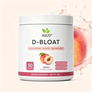 D-BLOAT Daily Debloat Powder -ASUO-Daily Digestive Support | Helps You Feel Lighter and More Comfortable | 30 Servings Supplement Vitamin