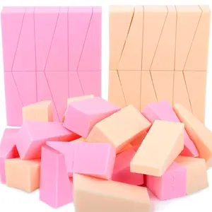 Teenitor Makeup Sponge Mini Applicator Wedges, 48 Pieces Cosmetic Wedges Beauty Blender Sponges, Wedge Beauty Sponge Disposable Makeup Applicator For Foundation Liquid Cream Latex Free