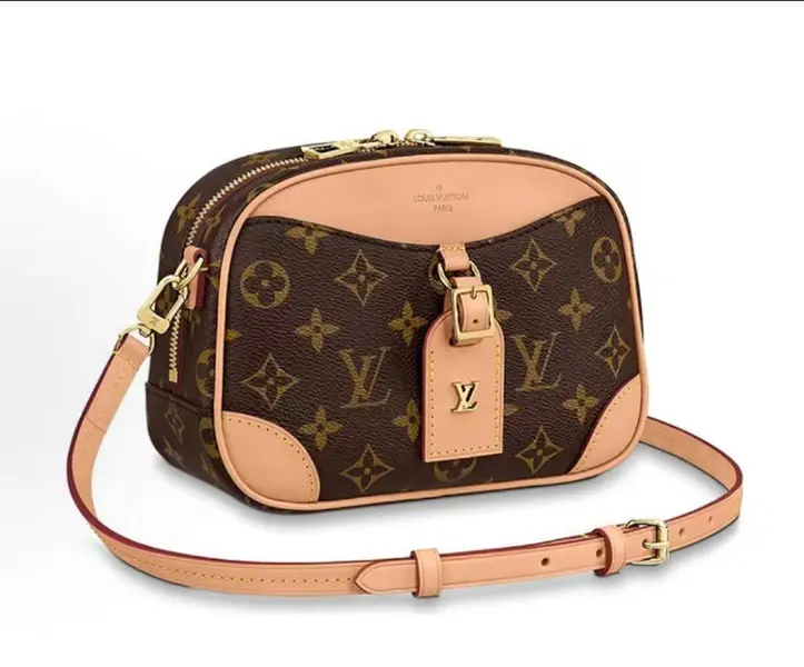 Pre-owned Louis Vuitton canvas Shoulder Bags LV Deauville camera bag [ Vault ]