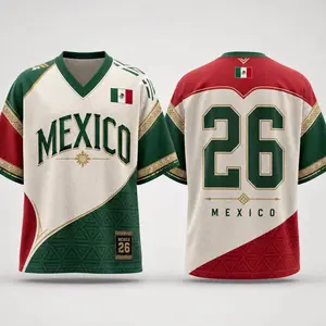 Custom Mexico Soccer Jersey Shirt, Personalized Number 26 Football Tee, Mexican Flag Aztec Game Day Fan Gift 6QD