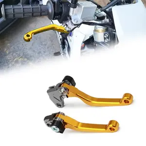 Dirt Bike Brake Clutch Lever Foldable Levers CNC Aluminum bike for RM85 2005-2023 RM125 RM250 2004-2008 YZ80 YZ85 2001-2014