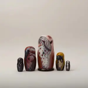 Wild Horses Nesting Doll Wild Horses Nesting Doll