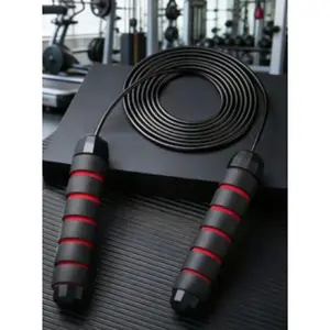 Skipping rope with high-speed ball bearings and memory foam grip - ideal for speed training, intense jumping, endurance exercises, and gym aerobics