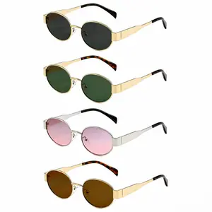 Kimor Retro Oval Sunglasses Womens Men Trendy Sun Glasses Classic Shades K1653
