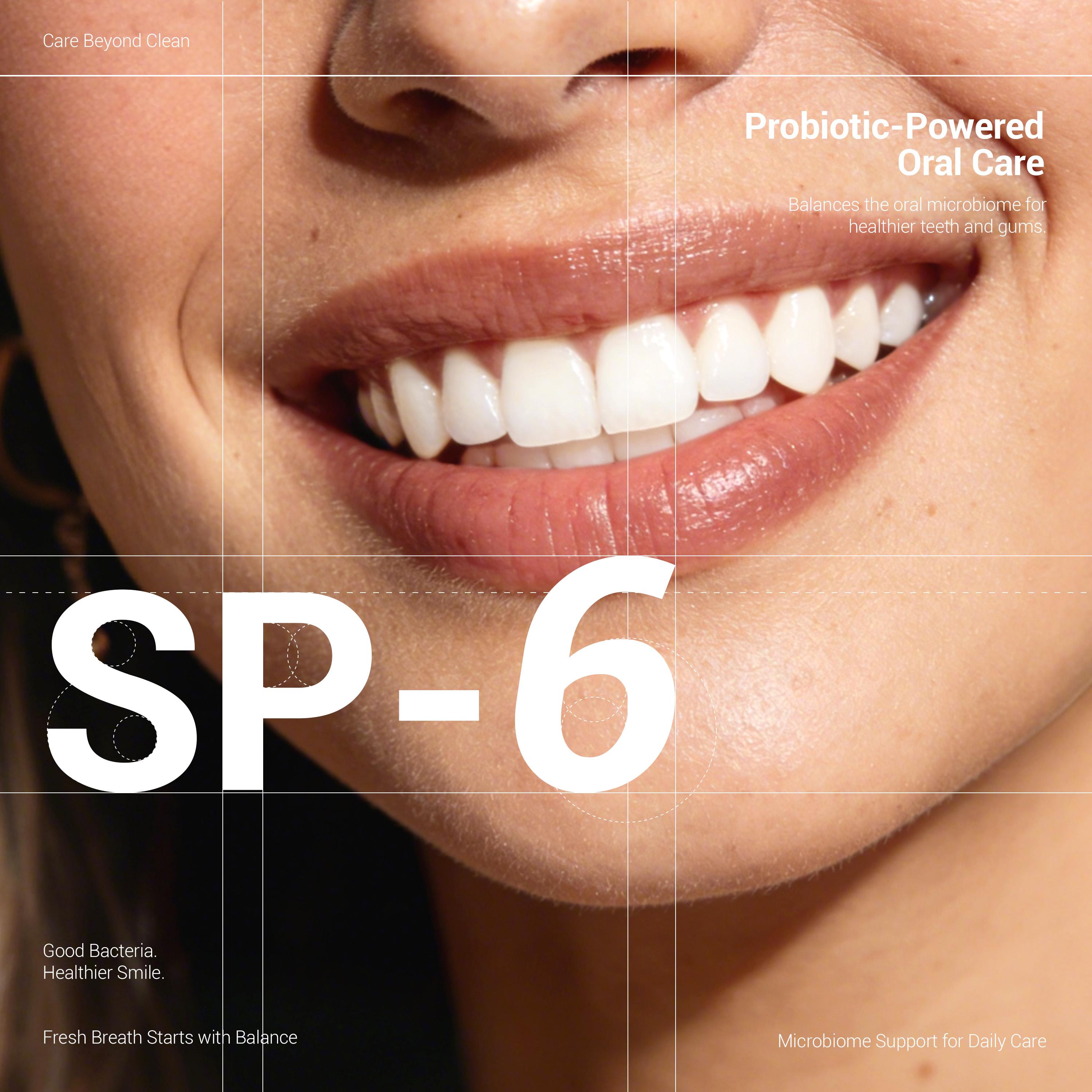 MSDRWIKEY SP-6 Probiotic Fresh Breath Toothpaste Set - 130g x 3 | Enamel Protection & Long-Lasting Freshness | Oral Care