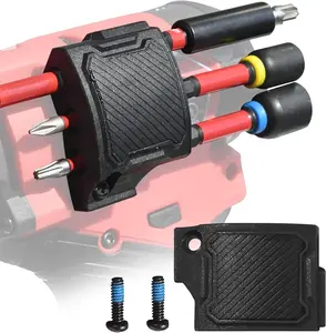 Bit Holder for Milwaukee M12 Impact Driver, Magnetic Tool Holder with Two Screws