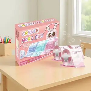 Nano Tape Bubble Kit - Fun Squishy Making Maker Kit for Girls with Easy Step-by-Step Guide for Beginners Ideal for Creative Fun and Perfect Gift