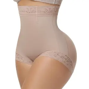 JOSHINE SHAPER Womenswear High Waist Shaping Lacey Panties Butt Lifting Tummy Control Shorts High Waisted Shapewear Briefs Compression Underwear Women Drop Glue Faja Comfort Shorts Lady Minimalist Firm Tummy  Control Panty  Bottom Fit Elegant