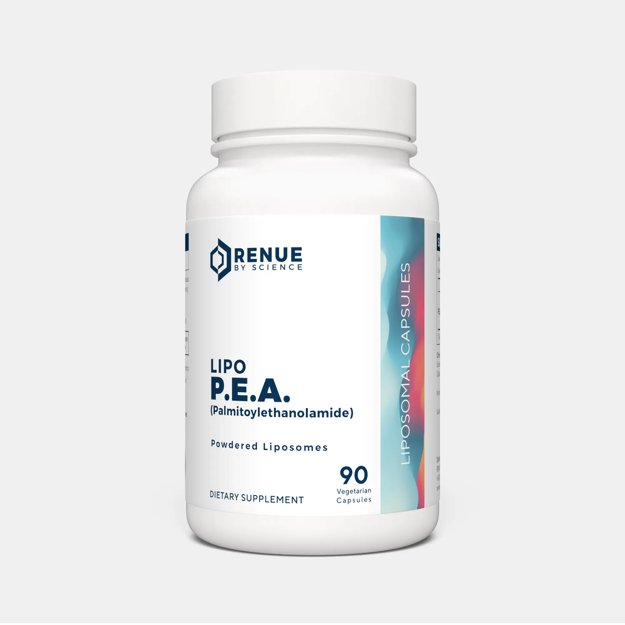P.E.A. Palmitoylethanolamide Liposomal 90 Edible Capsules US Healthcare Dietary Supplement for Fitness & Vitamin