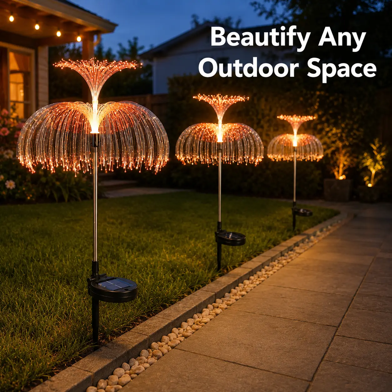 Solar Double-Tier Umbrella Fountain Lights, 120 LED Waterproof String Lights, Outdoor Garden Christmas Decor, Solar-Powered Home Improvement Landscape Lighting