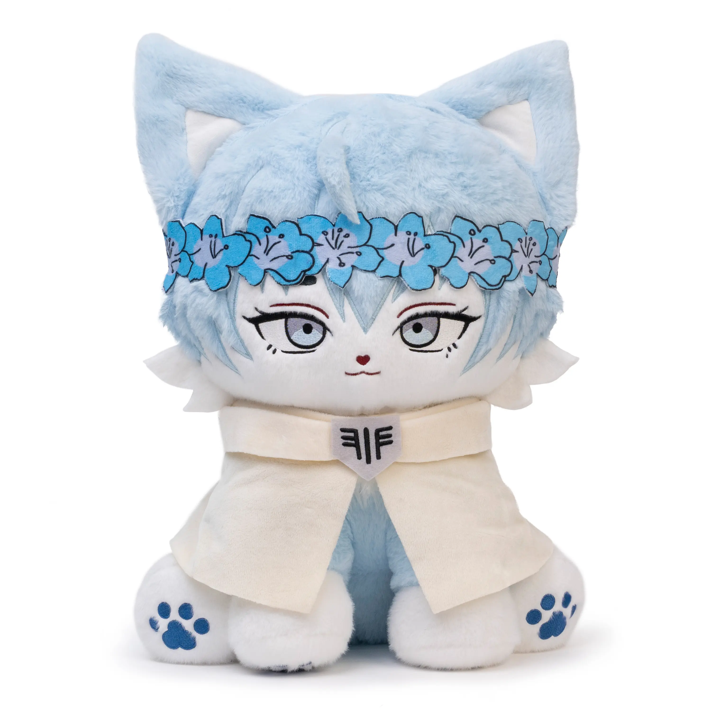 【RESTOCKED】Plushshop 17in Himmeow Plush Toy - Kawaii Stuffed Animals, Soft Furry Collectibles, Adorable Design Stuffed Toys, Cuddly Doll Gift for Kids, Gift Ideas for Kids