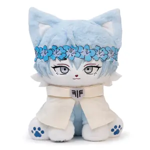 【RESTOCKED】Plushshop 17in Cute Himmeow Plush Toy, Kawaii Stuffed Animals, Soft Cuddly Gift, Stuffed Animal Gift