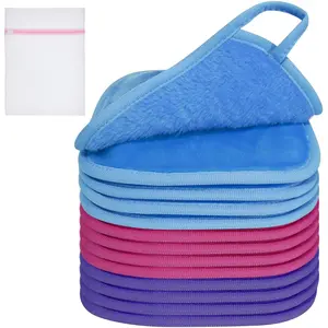 Eco-Friendly Makeup Remover Pads, Reusable & Washable, 12 Pack