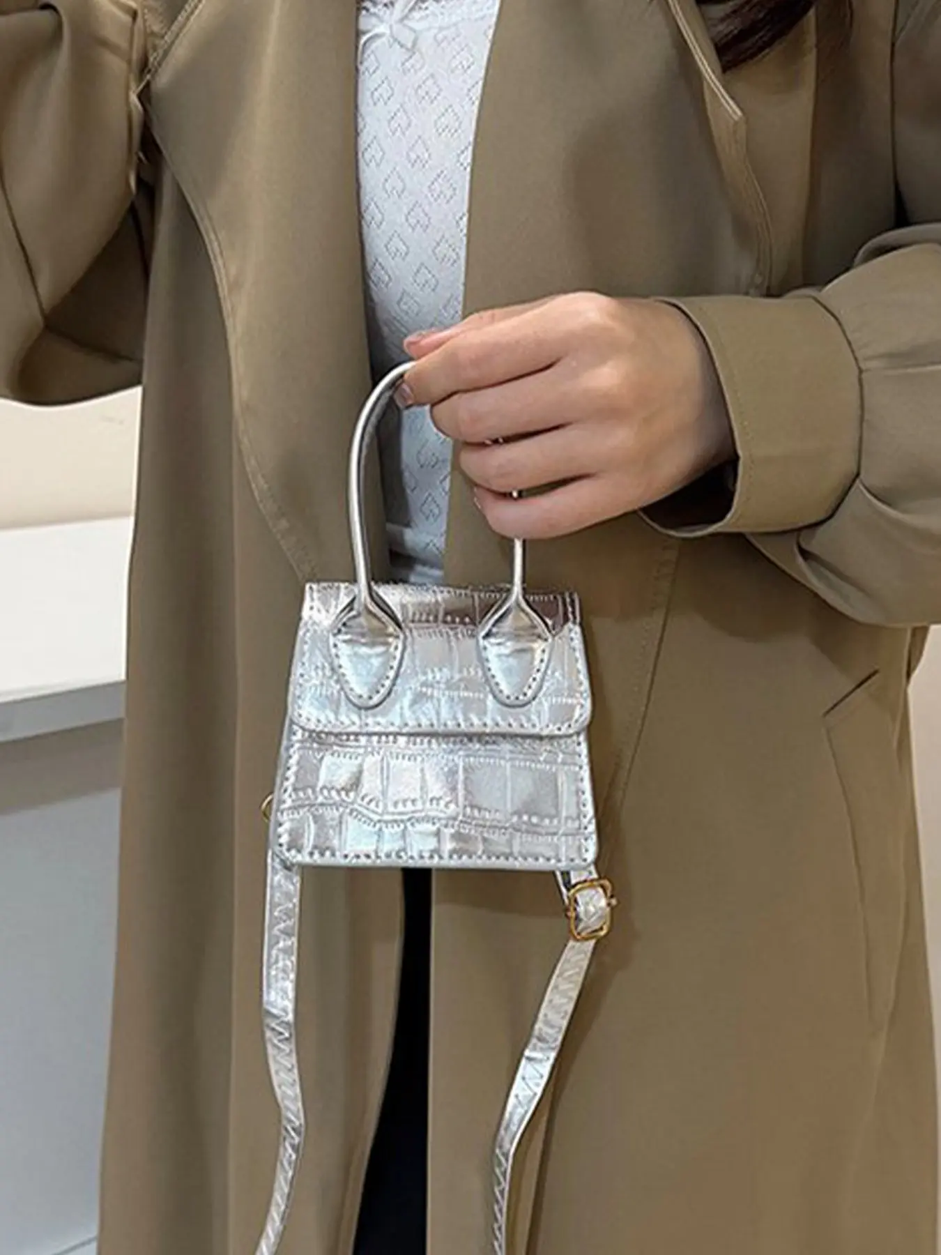 Women's Crossbody Bag, Everyday Crossbody Bag, Crossbody Clutch, Shoulder Bag, Fashion Simple Handbag, Casual Candy Color Commuter Sling Bag, Mini Small Purse, Perfect for Shopping, Vacation, Travel, Valentine's Day, New Year Gift