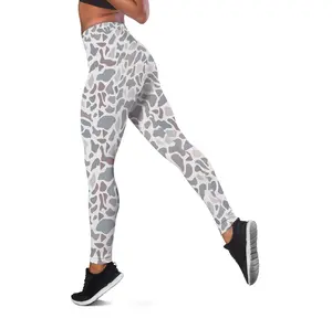 White Camo Duck Camo Classic Deer Camo Gauge Camo Driftwood Camo Throwback Camo Legging Women's Leggings, Yoga Pants, High Waist Hunting Tights, Women's Outdoor Fitness Outfit