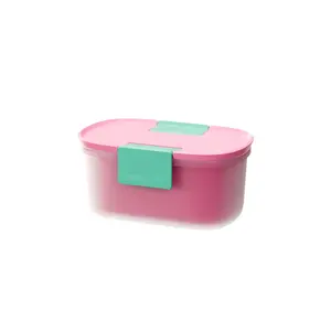 CHaKO LAB Fruit Storage Box - Pink Fruit display box for Organizing and Preserving Fresh Fruits Ideal for Home and Commercial Use