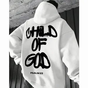 Youth And Adult God Son Graphic Hoodie, Home Casual Wear, Faith Street Style, Perfect for Relaxing at Home and City Outings