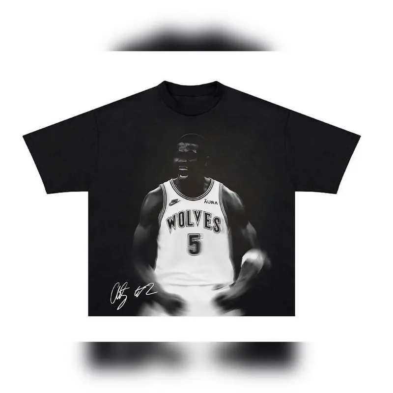 Anthonyy Edward Timberwolves Graphic Shirt