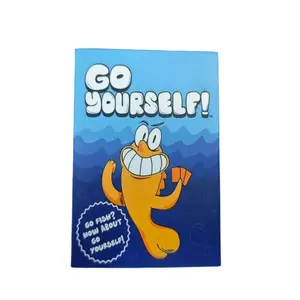 Fun Fish Card Solitaire Adult Party Table Game Two Or More Players Prank Party Interaction Family, Friends, Colleagues, Relax Fun Tabletop Game