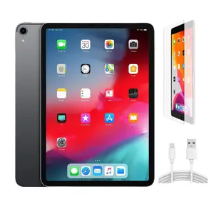 Refurbished Apple iPad Pro 11 2018(Unlocked)-Excellent Condition with Pre-Installed Tempered Glass & 1 Year Warranty(WiFi + Cellular)