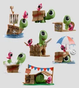 Box Turtle and Bird Series 1 Blind-Box Mini-Figure