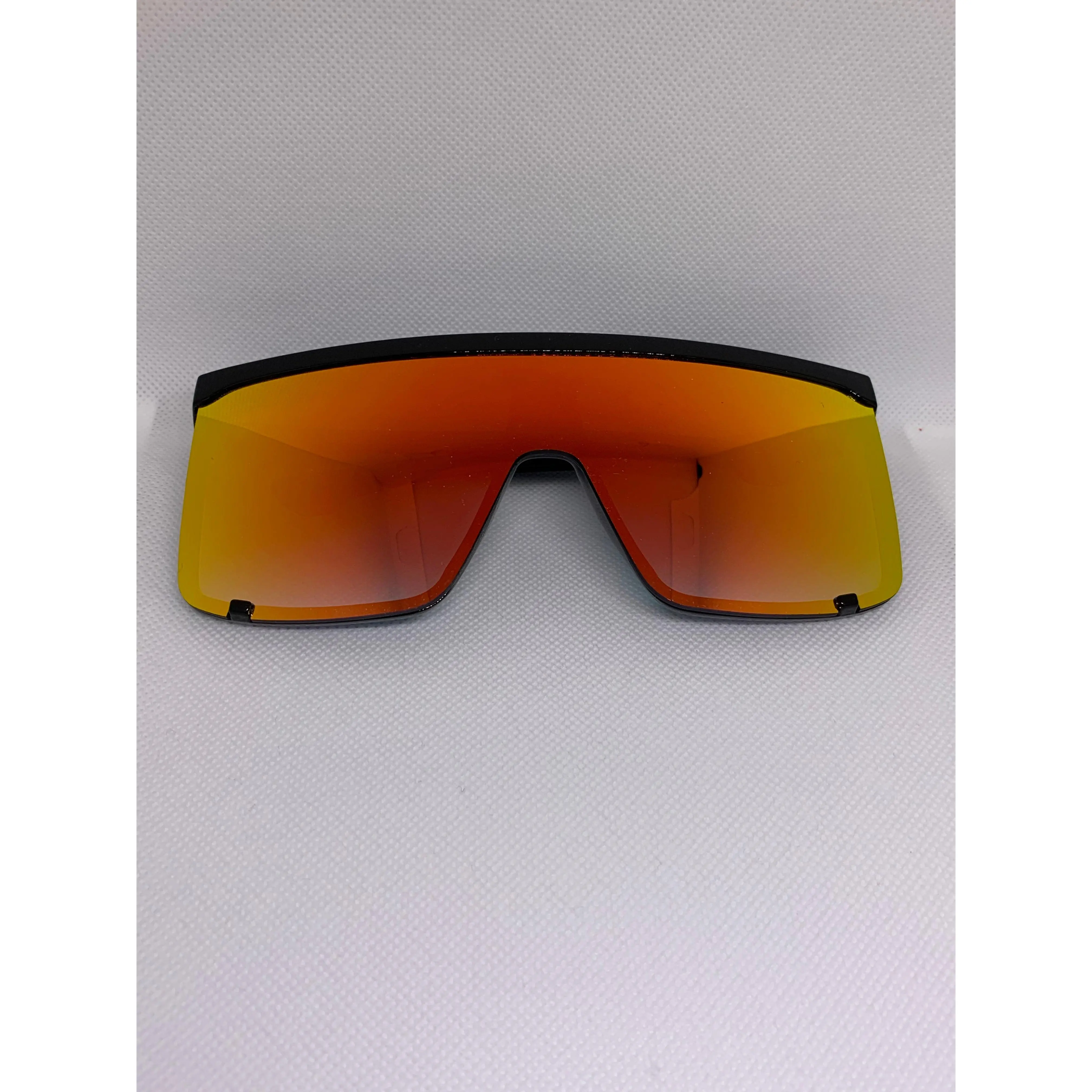 Square Lens Reflective Sunglasses