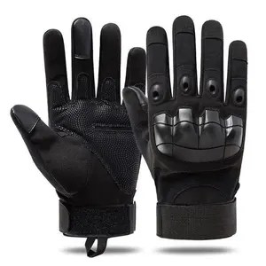 Full Finger Protective Gloves, Touchscreen Non Slip Breathable, for Outdoor Sports Motorcycle Riding Training Hunting, Men Women Work Gloves Father Gifts