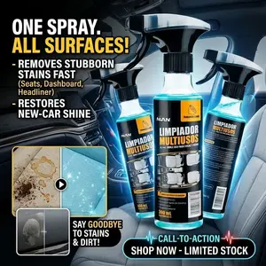 Nuan Heavy Duty Degreaser  Powerful Foam Cleaner, Suitable for Car Interiors, Nemesis of Stubborn Stains!