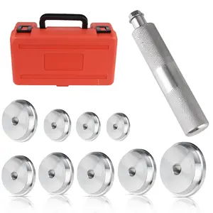 10-Piece Ball Bearing Installation Tool Set, Durable Metal Construction, Easy-To-Use Design, Ideal for Mechanics & DIY Projects