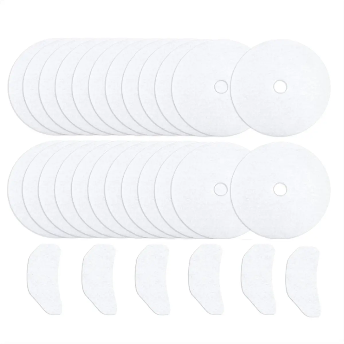 30pcs Universal Cotton Laundry Dryer Exhaust Replacement Filter Set - Lint Capture, Easy to Clean, Easy Maintenance, Enhances Dryer Efficiency, Household Appliance Parts Compatible with Magic Chef, Sonya