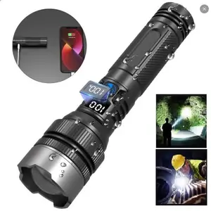 High Brightness Laser Cannon Ultra Bright Multi-Function Handheld Flashlight Long Battery Life Long-Range Portable for Home and Outdoor Work