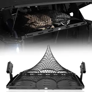 Hooke Road Interior Cargo Basket Storage rack For 2021-2026 Ford Bronco 4-Door (Excluding Raptor) Vehicle Accessories Truck Accessories