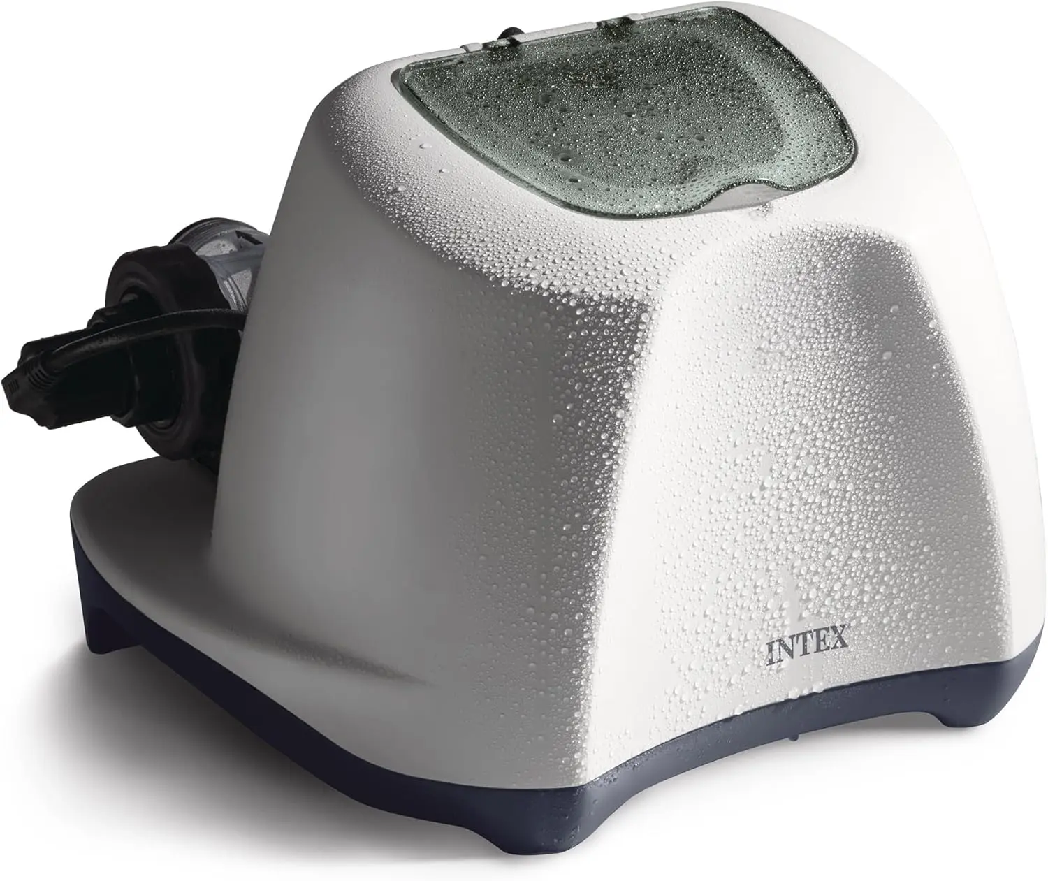 Intex Krystal Clear Saltwater Pool Chlorine System for Above Ground Pools up to 15,000 Gallons, Pool Cleaner with Automatic Timer and Self Cleaning