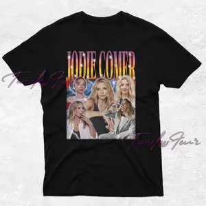 Y2K Sunset Gradient Jodie Comer Fan Tee for Killing Eve Fans