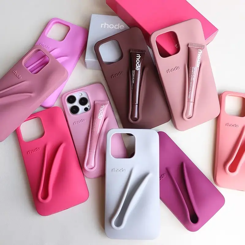 rhode skin raspberry jelly phone case - TikTok Shop