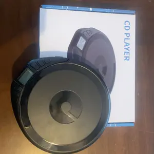 Gueray CD Player Portable CD Discman: with Earphones Portable CD Player for Car with Anti-Skip Shockproof Personal CD Player with LCD Display Support PROG Memory Function Repeat Playback Sound