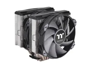 Thermaltake TOUGHAIR 710 250W TDP CPU Cooler, Intel LGA 1700/1200, AMD AM5/AM4, Dual-Tower Dual Fan Design, Copper base with 7 heat pipes, CL-P110-CA14GM-A