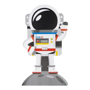 34" x 56" Space Party USA Astronaut Cardboard Cutout Stand-Up